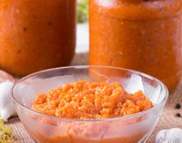 Кабачковая икра с томатной пастой на зиму