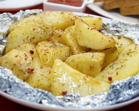 Рецепты картофеля в фольге в духовке