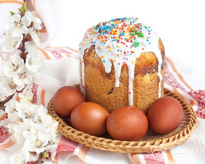 Пасхальный кулич на сухих дрожжах