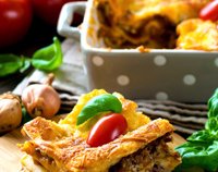Лазанья с фаршем