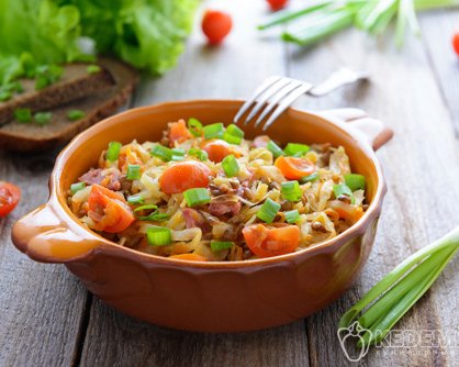 Жареная капуста