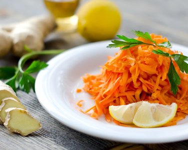 Салаты из моркови